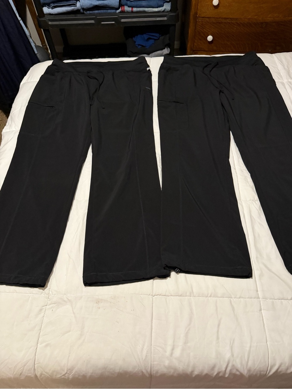Women's Black Cherokee Infinity Scrub Pants